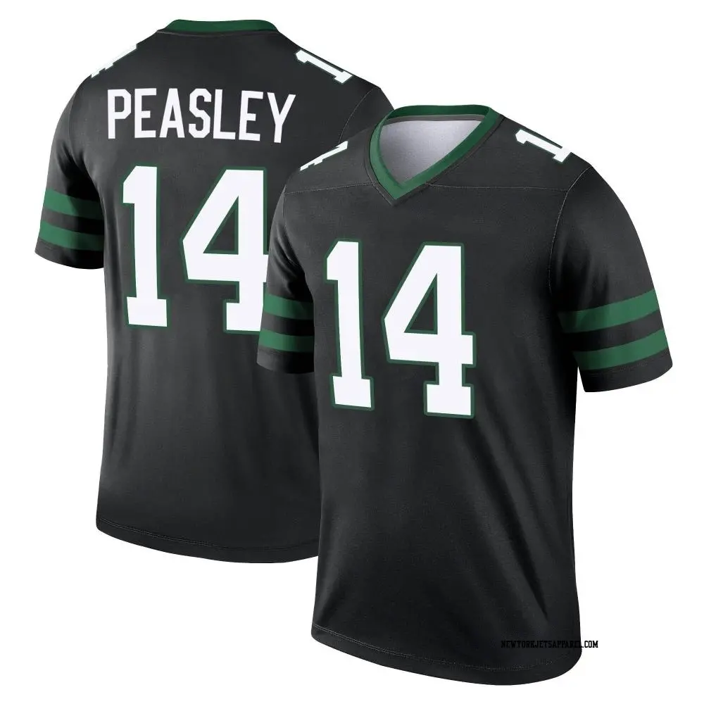 Legend Black Men s Andrew Peasley New York Jets Legacy Jersey Jets Store