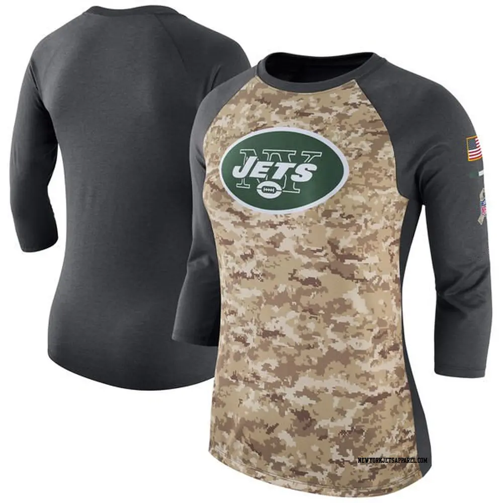 売れ筋商品|||ナイキ カットソー トップス レディース Women's Arctic Camo New York Jets 2024 Salute To Service Long Sleeve T-Shirt Arctic Camo Women's Nike Arctic Camo New York Jets 2024 Salute To