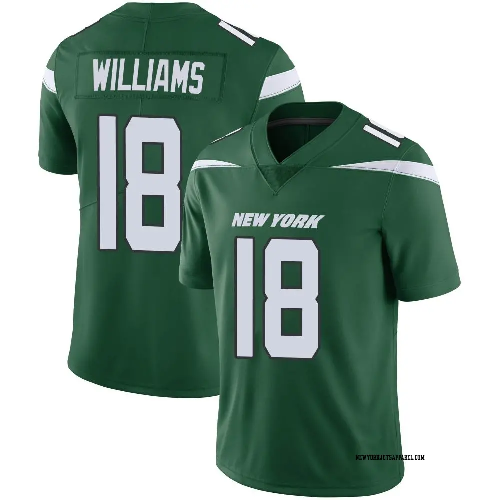 Limited Green Men s Mike Williams New York Jets Gotham Vapor Jersey Jets Store