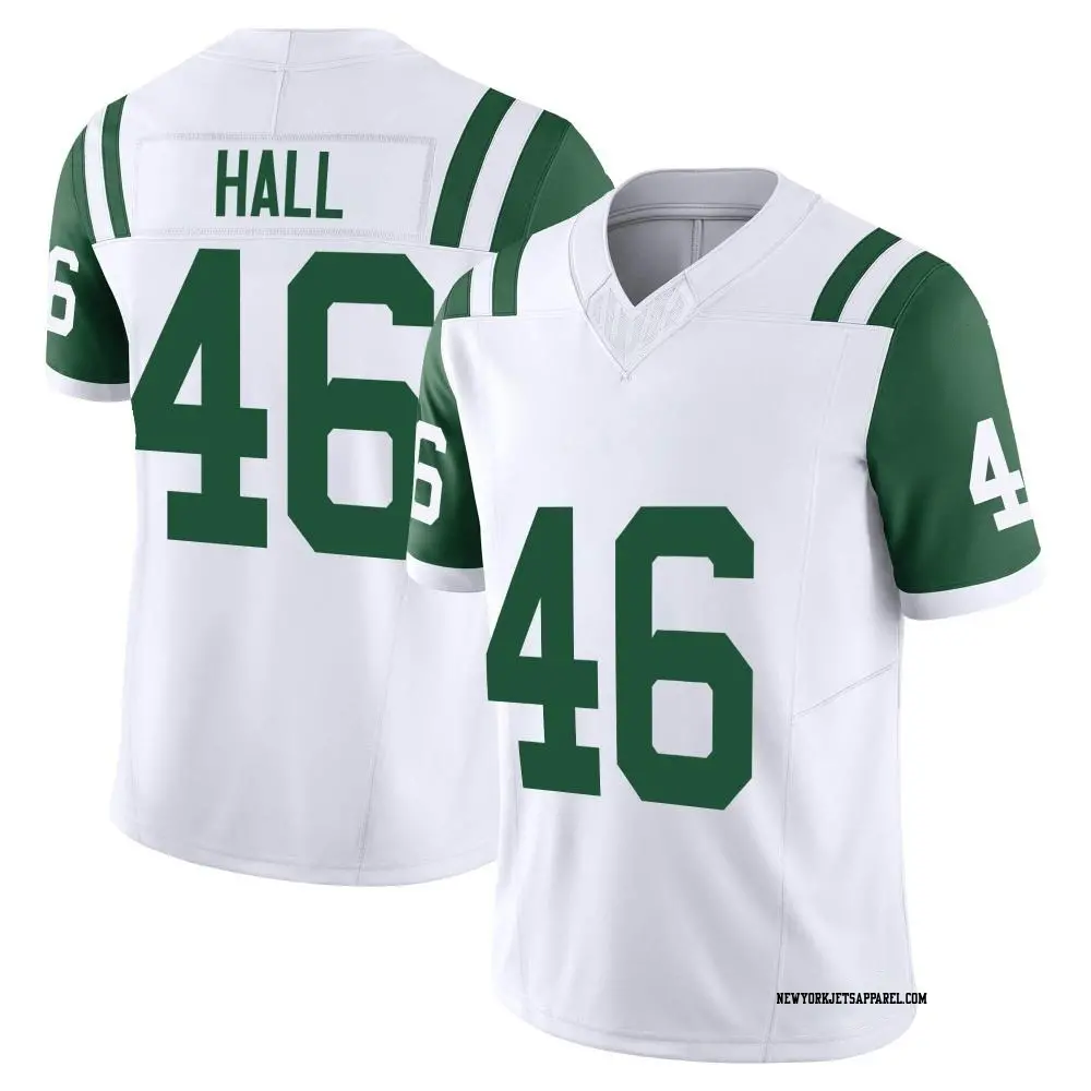 Limited White Men's Maalik Hall New York Jets Classic Alternate Vapor F.U.S.E. Jersey